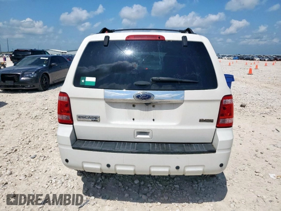 2012 Ford Escape Limited with VIN 1FMCU9E72CKB91274, listed as a Copart auction lot 60003265 with 240,131 mi miles and Salvage title. Bid and sale history available at DreamBid. Image 6.