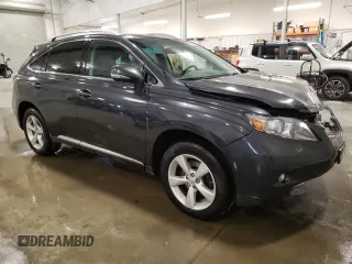 2010 Lexus RX 350 with VIN 2T2BK1BA6AC014468, listed as a Copart auction lot 53613645 with 188,880 mi miles and Salvage Title. Bid and sale history available at carsss.com. Image 4.