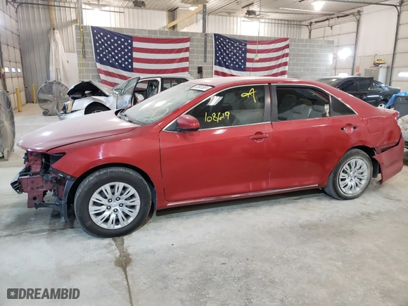 2012 Toyota Camry L with VIN 4T4BF1FK9CR159295, listed as a Copart auction lot 57327004 with 108,619 mi miles and Non Repairable. Bid and sale history available at carsss.com. Image 9.