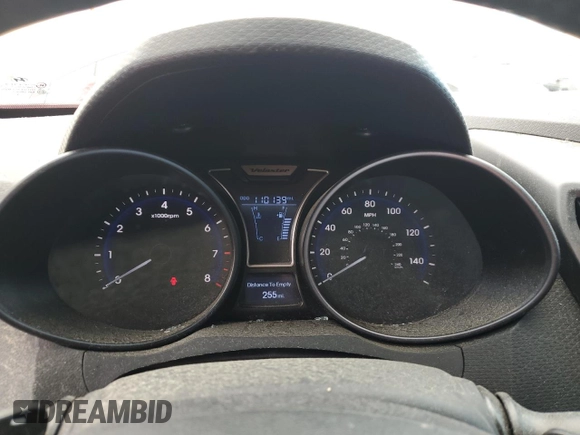 2014 Hyundai Veloster Turbo with VIN KMHTC6AE3EU183570, listed as a Copart auction lot 51014085 with 110,139 mi miles and Clean title. Bid and sale history available at DreamBid. Image 9.