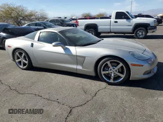 2008 Chevrolet Corvette with VIN 1G1YY26W785109713, listed as a Copart auction lot 44725745 with 134,565 mi miles and Salvage Title. Bid and sale history available at carsss.com. Image 4.