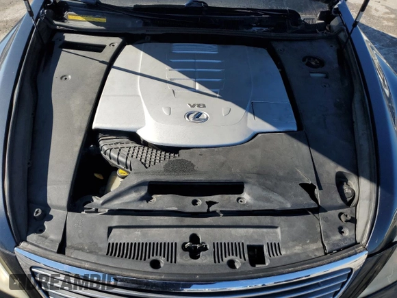 2007 Lexus LS 460 with VIN JTHBL46F475000890, listed as a Copart auction lot 41692525 with 200,605 mi miles and Salvage Title. Bid and sale history available at carsss.com. Image 11.