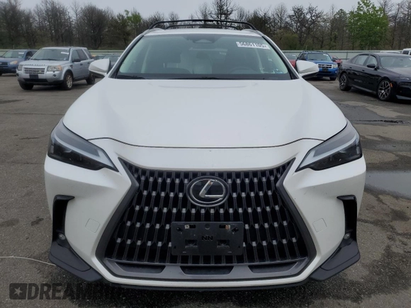 2024 Lexus NX 350 with VIN 2T2AGCEZ8RC039846, listed as a Copart auction lot 56861105 with 20,876 mi miles and Salvage title. Bid and sale history available at DreamBid. Image 5.