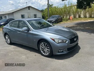 2019 Infiniti Q50 Luxe z VIN JN1EV7AP5KM512847, wystawiony jako Copart lot #56390835 z przebiegiem 88 899 mil mil oraz Tytuł czysty. Historia ofert i sprzedaży dostępna na DreamBid. Obrazek 1.