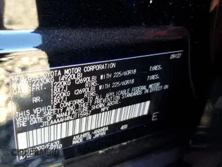 2022 Toyota Venza LE with VIN JTEAAAAH4NJ115967, listed as a Copart auction lot 68338934 with 23,511 mi miles and Salvage Title. Bid and sale history available at carsss.com. Image 13.