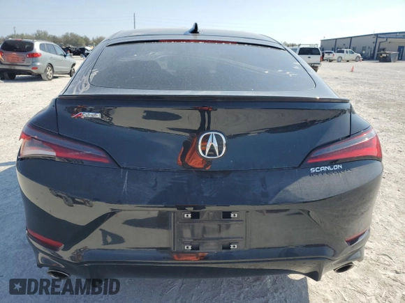 2024 Acura Integra w/A-Spec Package with VIN 19UDE4H33RA006361, listed as a Copart auction lot 43957395 with 17,644 mi miles and Salvage Title. Bid and sale history available at DreamBid. Image 6.