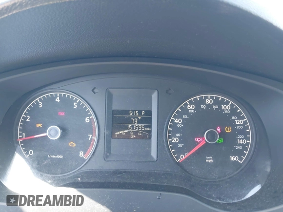 2013 Volkswagen Jetta S with VIN 3VW2K7AJXDM398045, listed as a IAAI auction lot 42712389 with 151,595 mi miles and . Bid and sale history available at DreamBid. Image 7.