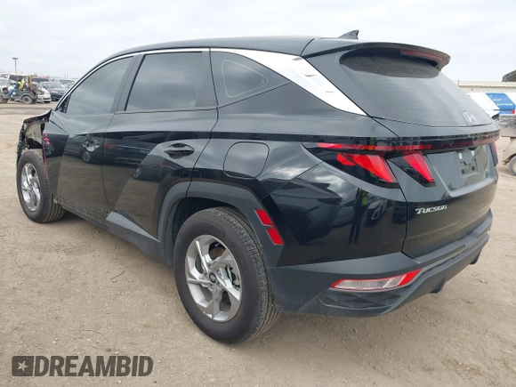 2024 Hyundai Tucson SE with VIN 5NMJA3DE8RH439856, listed as a IAAI auction lot 41592655 with 3,367 mi miles and . Bid and sale history available at DreamBid. Image 3.