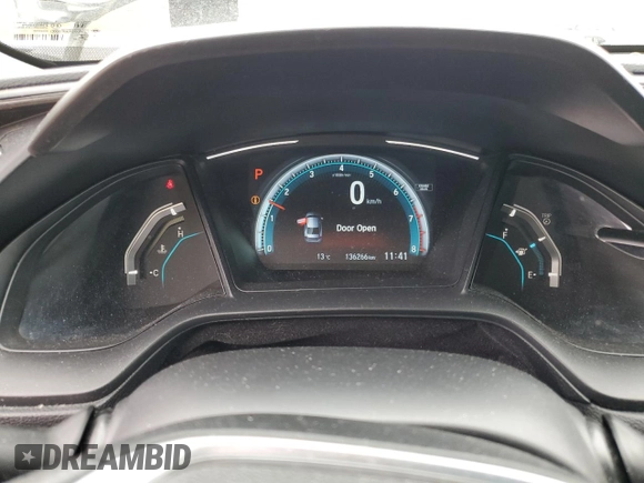 2017 Honda Civic LX z VIN 2HGFC2F51HH011825, wystawiony jako Copart lot #56276965 z przebiegiem 136 266 mil mil oraz Szkoda całkowita • Salvage title. Historia ofert i sprzedaży dostępna na DreamBid. Obrazek 9.