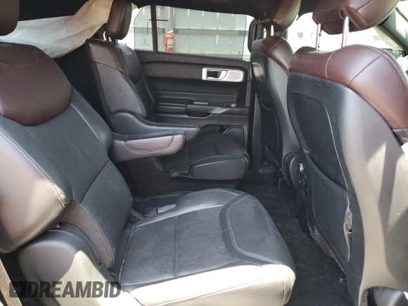 2020 Ford Explorer Platinum z VIN 1FM5K8HC5LGA11113, wystawiony jako Copart lot #57035265 z przebiegiem 52 232 mil mil oraz Szkoda całkowita • Salvage title. Historia ofert i sprzedaży dostępna na DreamBid. Obrazek 11.