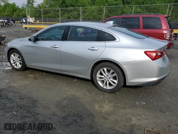 2016 Chevrolet Malibu LT with VIN 1G1ZE5ST0GF223863, listed as a Copart auction lot 56067885 with 99,707 mi miles and Clean Title. Bid and sale history available at DreamBid. Image 2.
