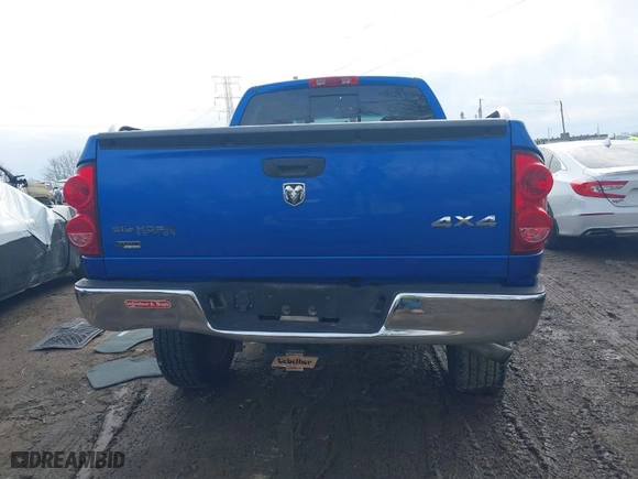 2007 Dodge Ram 1500 SLT with VIN 1D7HU18P47S191361, listed as a IAAI auction lot 41582937 with NaN miles. Bid and sale history available at carsss.com. Image 16.