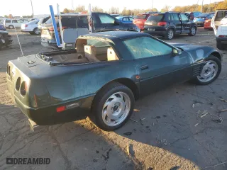 1993 Chevrolet Corvette with VIN 1G1YY23P4P5103671, listed as a Copart auction lot 76969634 with 0 mi miles and Salvage Title. Bid and sale history available at carsss.com. Image 3.