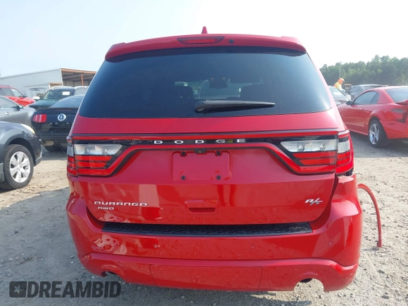 2016 Dodge Durango R/T with VIN 1C4SDJCTXGC484809, listed as a IAAI auction lot 42397607 with 160,729 mi miles and . Bid and sale history available at DreamBid. Image 16.