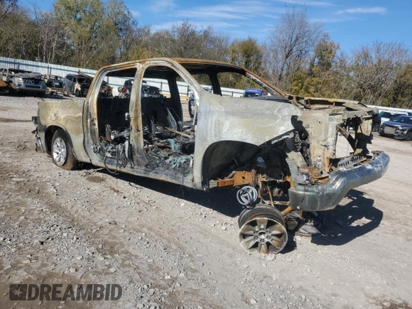 2024 Chevrolet Silverado 1500 LT with VIN 1GCPACEK9RZ194236, listed as a Copart auction lot 81338804 with Not Provided miles and Non Repairable. Bid and sale history available at DreamBid. Image 4.