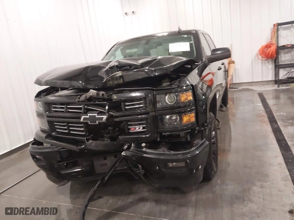 2015 Chevrolet Silverado 1500 LTZ with VIN 3GCUKSEJ9FG448699, listed as a IAAI auction lot 41372615 with 156,010 mi miles. Bid and sale history available at carsss.com. Image 12.