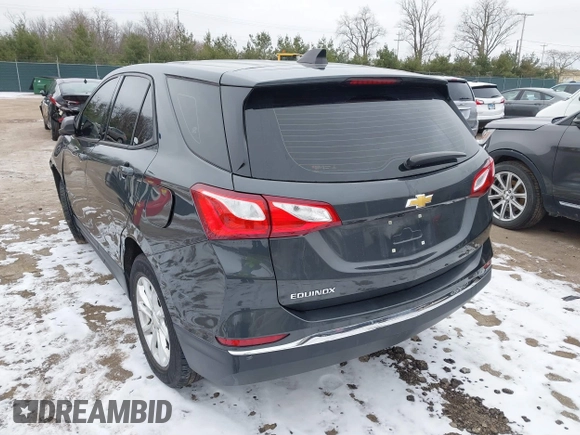 2018 Chevrolet Equinox LS with VIN 2GNAXHEV5J6283904, listed as a IAAI auction lot 41225391 with 69,410 mi miles and . Bid and sale history available at DreamBid. Image 3.