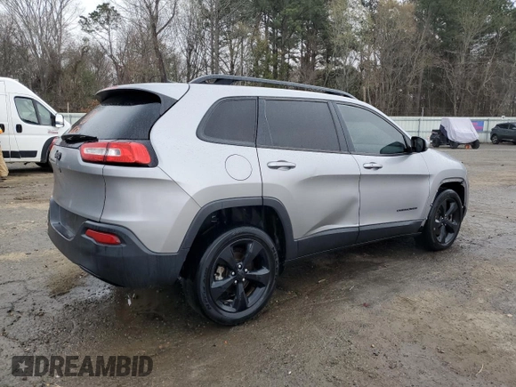 2017 Jeep Cherokee Limited with VIN 1C4PJLDB8HW516866, listed as a Copart auction lot 45516135 with 187,558 mi miles and Salvage Title. Bid and sale history available at carsss.com. Image 3.