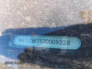 2024 Audi Q7 Premium Plus with VIN WA1LCBF75RD009328, listed as a IAAI auction lot 41366494 with 6,367 mi miles and . Bid and sale history available at DreamBid. Image 9.