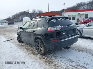 2019 Jeep Cherokee Latitude Plus with VIN 1C4PJMLB2KD472728, listed as a IAAI auction lot 41342695 with 66,000 mi miles and . Bid and sale history available at carsss.com. Image 3.