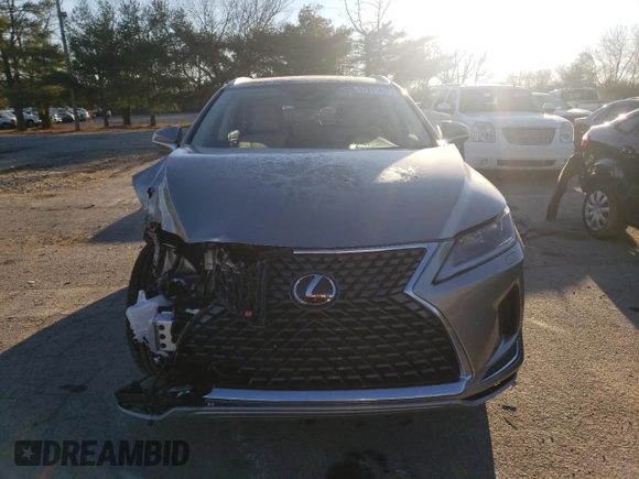 2022 Lexus RX with VIN 2T2HZMDA1NC349969, listed as a Copart auction lot 67611412 with 5,503 mi miles. Bid and sale history available at carsss.com. Image 5.