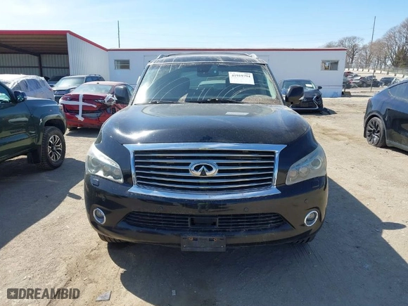2014 Infiniti QX80 with VIN JN8AZ2NE8E9062070, listed as a IAAI auction lot 41919794 with 162,748 mi miles. Bid and sale history available at carsss.com. Image 13.