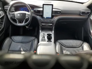 2020 Ford Explorer Platinum with VIN 1FM5K8HC4LGB20159, listed as a Copart auction lot 47005125 with 16,802 mi miles and Salvage Title. Bid and sale history available at carsss.com. Image 8.