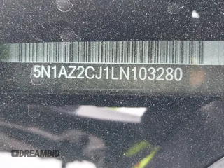2020 Nissan Murano SL z VIN 5N1AZ2CJ1LN103280, wystawiony jako IAAI lot #41508954 z przebiegiem 32 115 mil mil oraz . Historia ofert i sprzedaży dostępna na DreamBid. Obrazek 9.