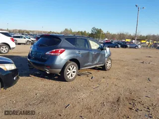 2013 Nissan Murano SL with VIN JN8AZ1MW8DW315697, listed as a IAAI auction lot 41421798 with 202,423 mi miles. Bid and sale history available at carsss.com. Image 4.