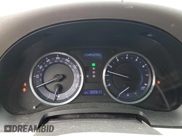 2012 Lexus IS 250 with VIN JTHBF5C21C5163117, listed as a Copart auction lot 54018855 with 302,617 mi miles and Clean title. Bid and sale history available at DreamBid. Image 9.