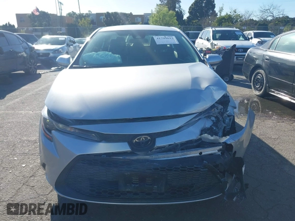 2020 Toyota Corolla LE with VIN JTDEPRAE5LJ065182, listed as a IAAI auction lot 41799613 with 53,193 mi miles. Bid and sale history available at carsss.com. Image 12.