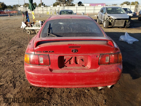 1994 Toyota Celica ST with VIN JT2AT00N3R0004234, listed as a Copart auction lot 86094594 with 204,195 mi miles and Salvage Title. Bid and sale history available at carsss.com. Image 6.