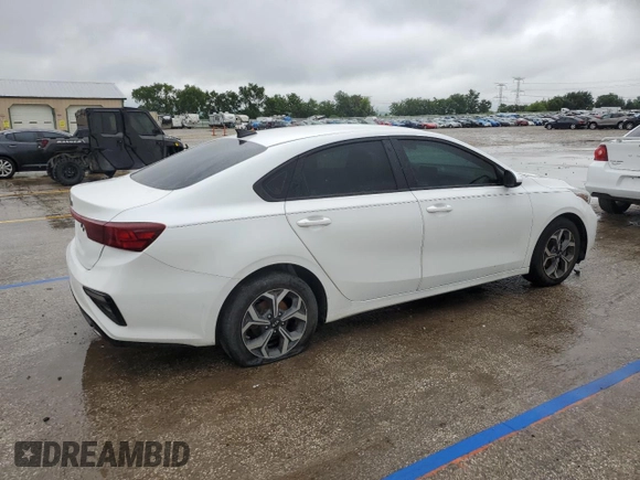 2021 Kia Forte LXS with VIN 3KPF24ADXME308805, listed as a Copart auction lot 59344255 with 60,854 mi miles and Salvage title. Bid and sale history available at DreamBid. Image 3.