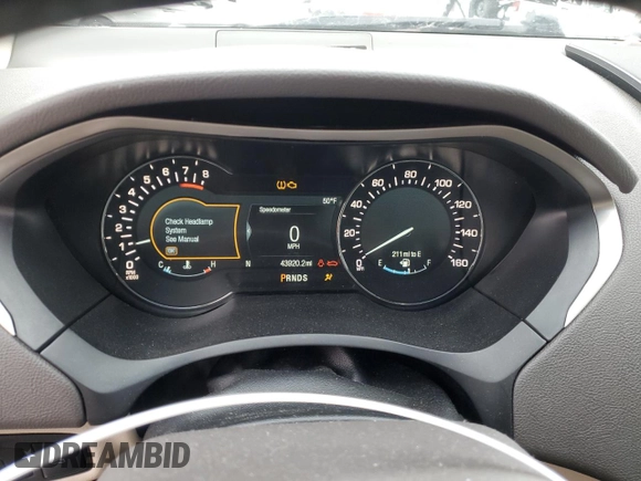 2017 Lincoln MKZ Reserve with VIN 3LN6L5F94HR625173, listed as a Copart auction lot 44679685 with 43,920 mi miles and Salvage Title. Bid and sale history available at DreamBid. Image 9.