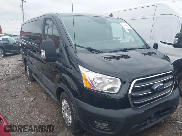 2020 Ford Transit Cargo with VIN 1FTYE1Y80LKB76611, listed as a IAAI auction lot 42445263 with 104,540 mi miles and . Bid and sale history available at DreamBid. Image 1.