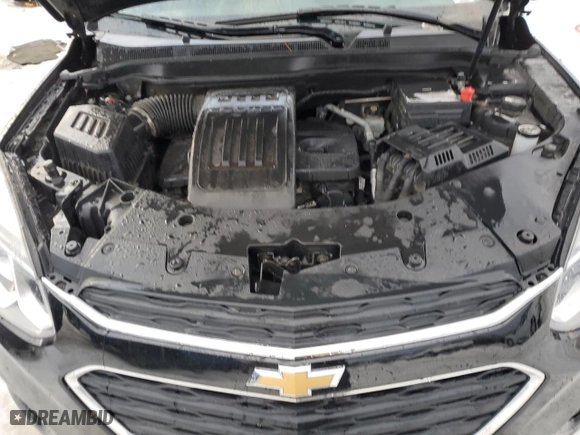 2017 Chevrolet Equinox LS with VIN 2GNALBEK1H6101995, listed as a Copart auction lot 89309715 with 105,248 mi miles and Salvage Title. Bid and sale history available at carsss.com. Image 12.