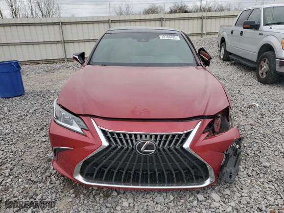 2022 Lexus ES with VIN 58ADZ1B15NU115491, listed as a Copart auction lot 48785495 with 49,130 mi miles and Salvage Title. Bid and sale history available at carsss.com. Image 5.