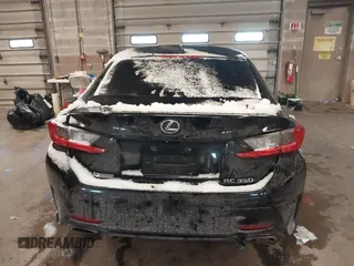 2015 Lexus RC 350 with VIN JTHSE5BC3F5004035, listed as a IAAI auction lot 41406589 with 128,155 mi miles. Bid and sale history available at carsss.com. Image 16.