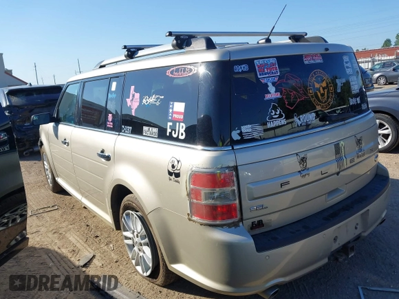2017 Ford Flex SEL with VIN 2FMGK5C85HBA03862, listed as a IAAI auction lot 40797988 with 109,497 mi miles. Bid and sale history available at carsss.com. Image 3.