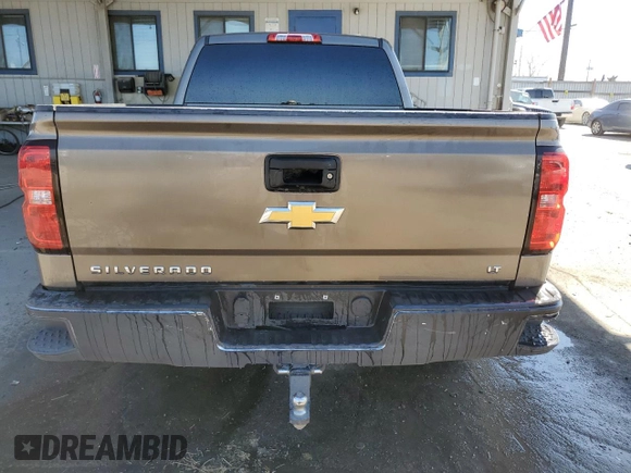 2014 Chevrolet Silverado 1500 LT with VIN 3GCPCREH4EG202206, listed as a Copart auction lot 50190225 with 182,800 mi miles and Salvage Title. Bid and sale history available at DreamBid. Image 6.