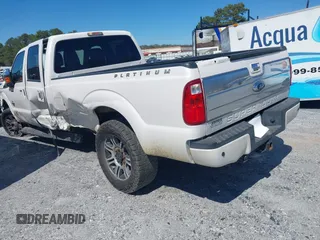 2015 Ford F-250 Lariat with VIN 1FT7W2BT4FED62506, listed as a IAAI auction lot 41796155 with 222,066 mi miles and . Bid and sale history available at DreamBid. Image 3.