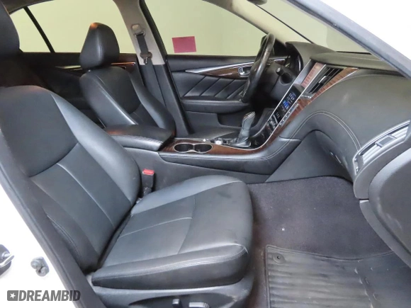 2018 Infiniti Q50 3.0t LUXE with VIN JN1EV7ARXJM442004, listed as a Copart auction lot 54444415 with 55,259 mi miles and Salvage Title. Bid and sale history available at carsss.com. Image 5.
