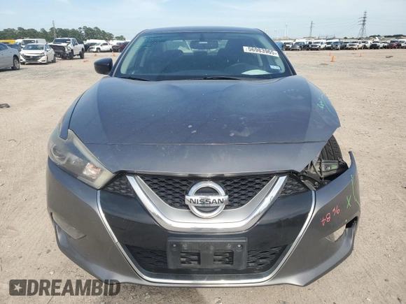 2017 Nissan Maxima SV with VIN 1N4AA6AP8HC433310, listed as a Copart auction lot 56983965 with 101,273 mi miles and Salvage title. Bid and sale history available at DreamBid. Image 5.