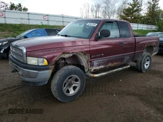 2001 Dodge 1500 with VIN 3B7HF13ZX1G765540, listed as a Copart auction lot 55624595 with 138,116 mi miles and Clean Title. Bid and sale history available at DreamBid. Image 1.