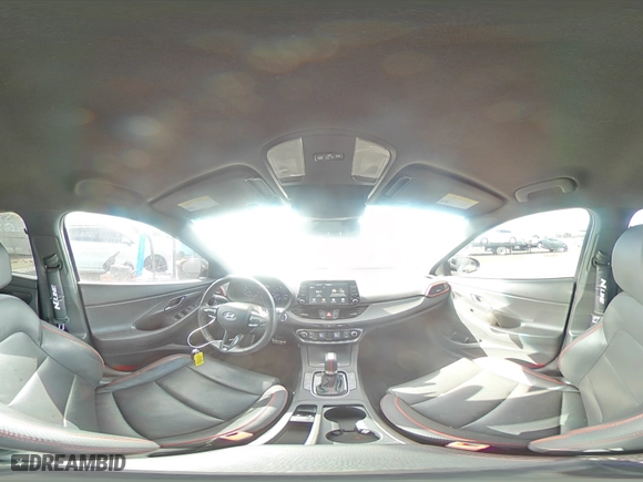 2020 Hyundai Elantra GT N Line with VIN KMHH55LCXLU131517, listed as a Copart auction lot 42373035 with 65,328 mi miles and Salvage Title. Bid and sale history available at carsss.com. Image 13.