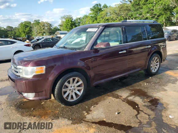 2011 Ford Flex SEL with VIN 2FMGK5CC9BBD18613, listed as a Copart auction lot 52339145 with 179,341 mi miles and Salvage Title. Bid and sale history available at carsss.com. Image 1.
