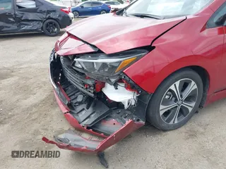2022 Nissan LEAF SV with VIN 1N4AZ1CV8NC563090, listed as a IAAI auction lot 42086289 with 24,215 mi miles and . Bid and sale history available at DreamBid. Image 20.