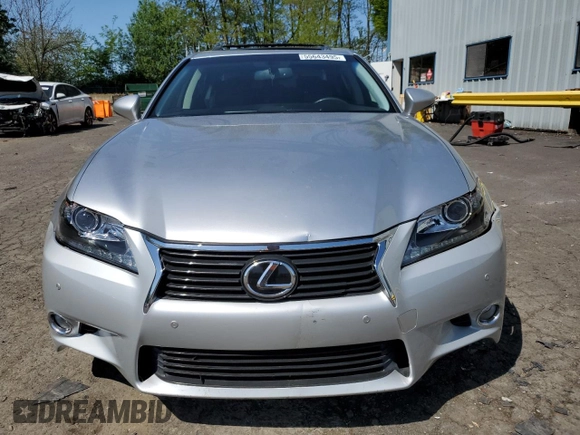 2013 Lexus GS 350 with VIN JTHBE1BL5D5000607, listed as a Copart auction lot 55643495 with 125,763 mi miles and Salvage title. Bid and sale history available at DreamBid. Image 5.