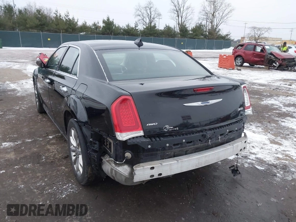 2017 Chrysler 300 with VIN 2C3CCAKG6HH571573, listed as a IAAI auction lot 41246102 with 179,142 mi miles. Bid and sale history available at carsss.com. Image 3.