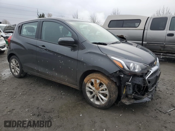 2022 Chevrolet Spark 1LT with VIN KL8CD6SA6NC027695, listed as a Copart auction lot 88250865 with 11,390 mi miles and Salvage Title. Bid and sale history available at carsss.com. Image 4.